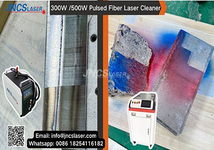 hot sale pulsed fiber laser cleaning machine for concrete cleaning