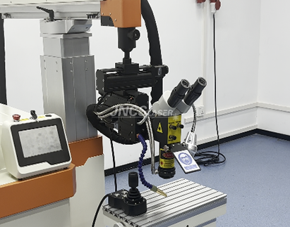 laser welding head up down 90 degree, 360 degree left right movement