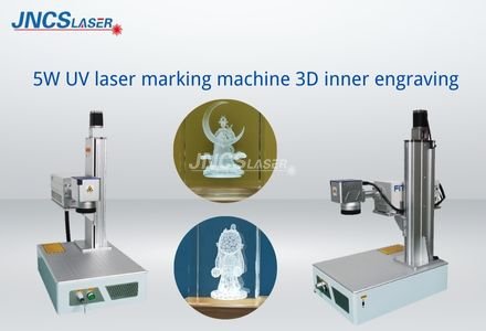 5w uv laser marking machine for crystal 3d inner engraving