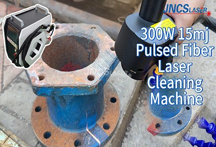 pulse fiber laser cleaning machine rust paint removal