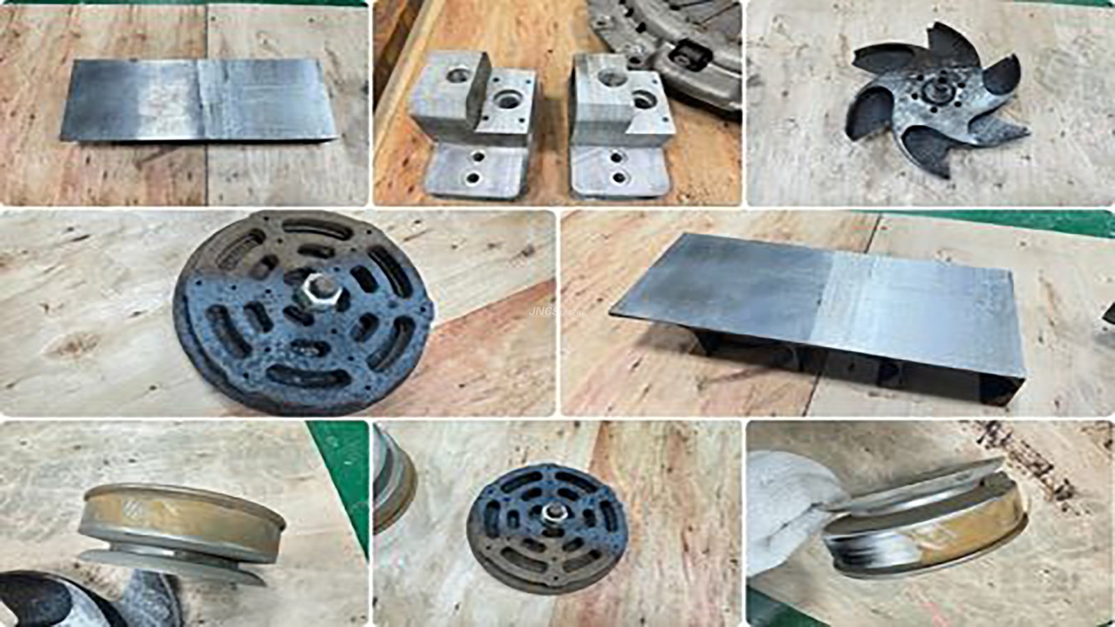 300w pulsed fiber laser cleaning machine application