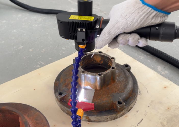 pulse fiber laser cleaning machine