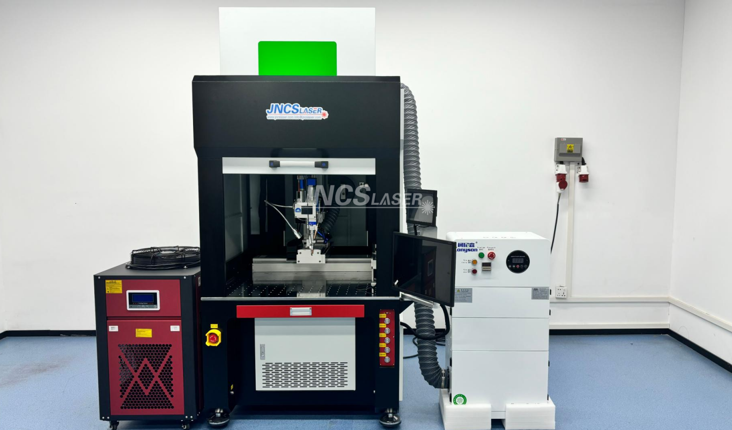 Automatic Platform Continuous Fiber Laser Welding Machine with Protect Cover
