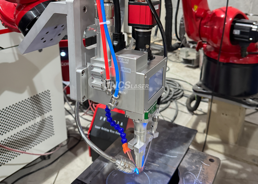 fiber laser welding machine with robot