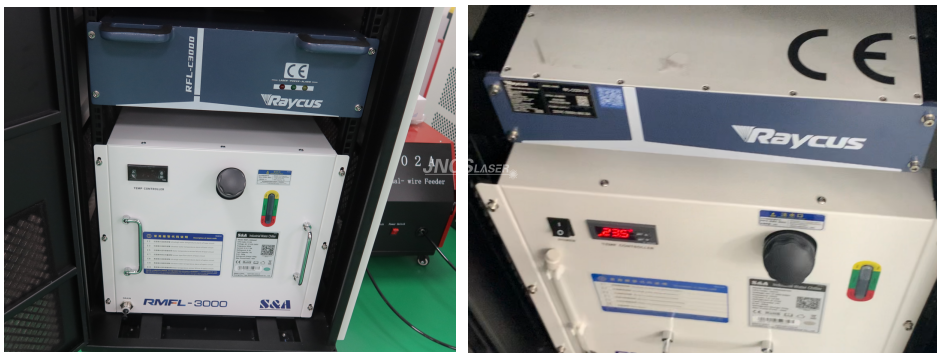 fiber laser welding machine with robot