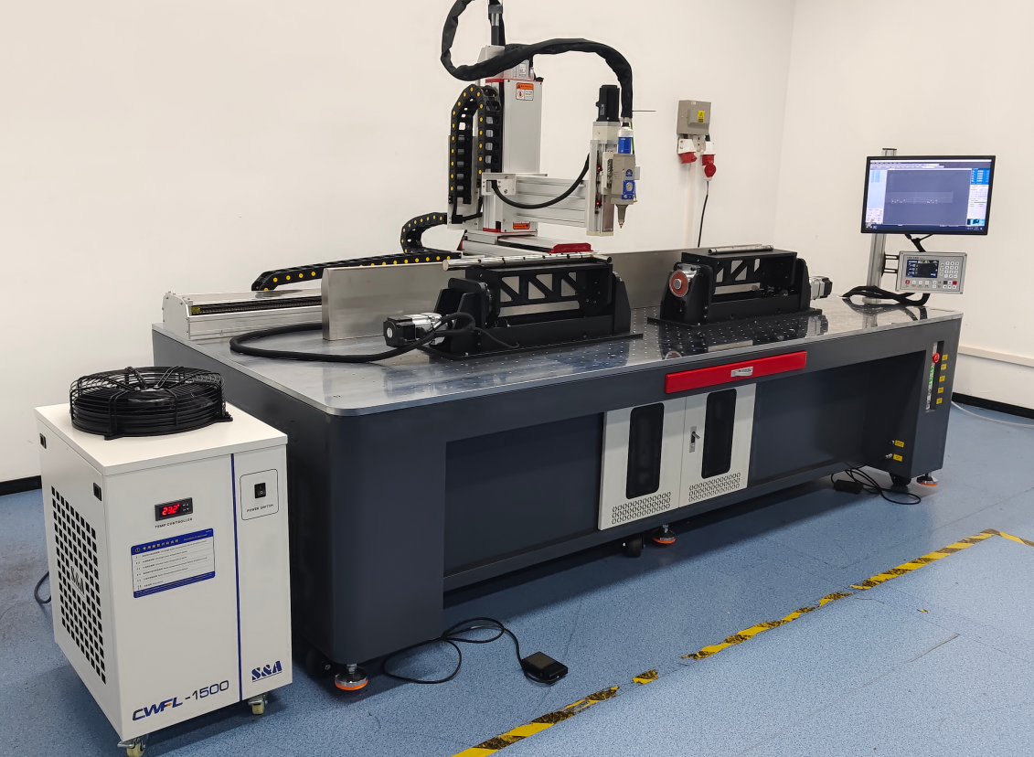 automatic platform fiber laser tube cutting machine