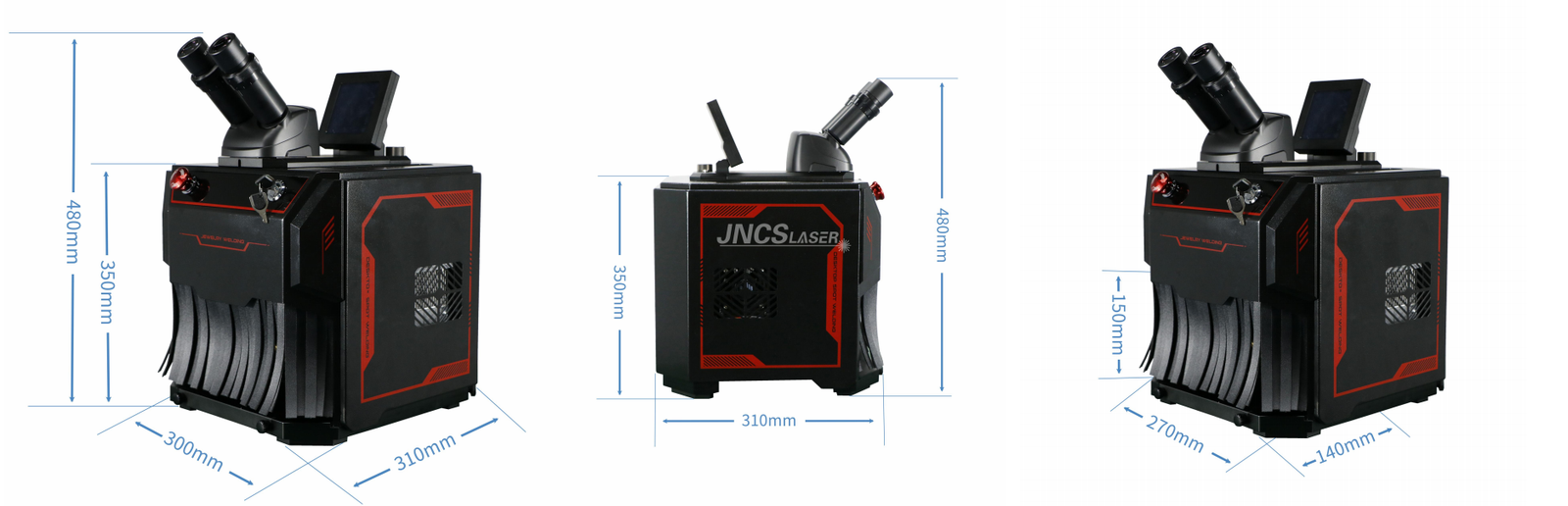 Mini. 60W Jewelry Spot Laser Soldering Machine